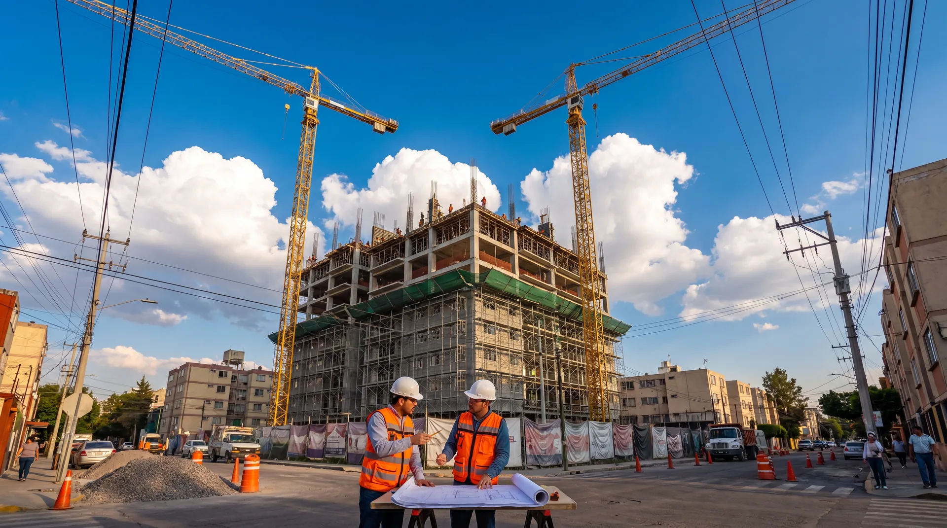 Torre en obra civil Boca del Río Veracruz — ISSMAX