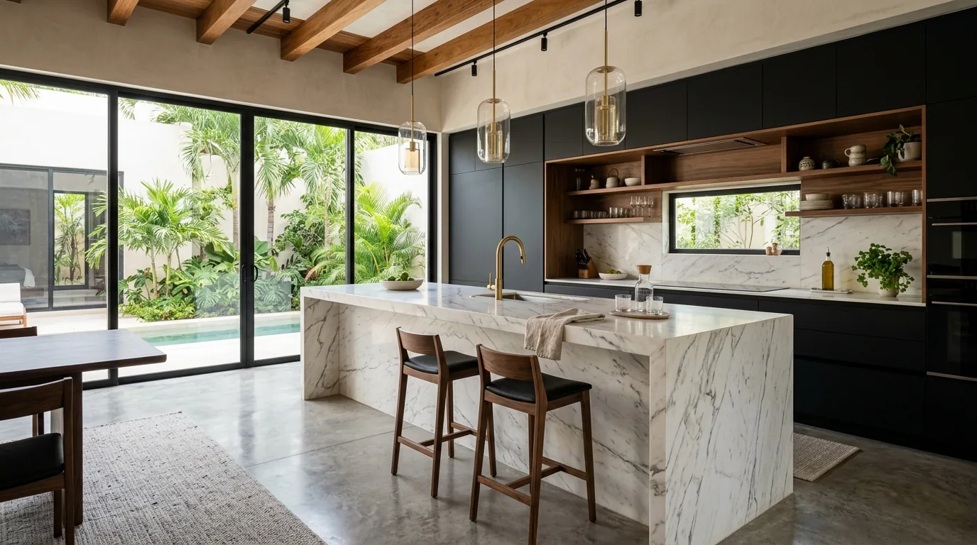 Cocina integral de diseño en Veracruz — ISSMAX Interiorismo